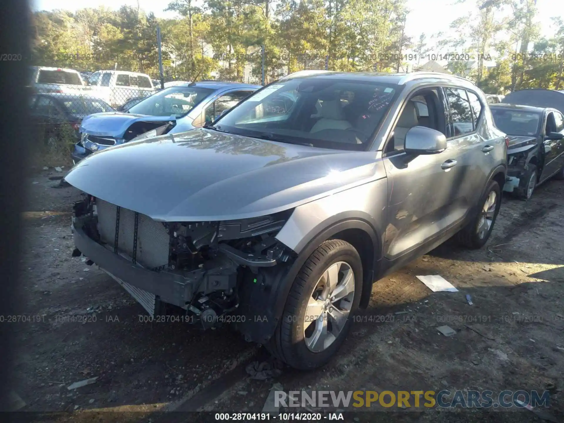 2 Photograph of a damaged car YV4162XZ8K2007477 VOLVO XC40 2019