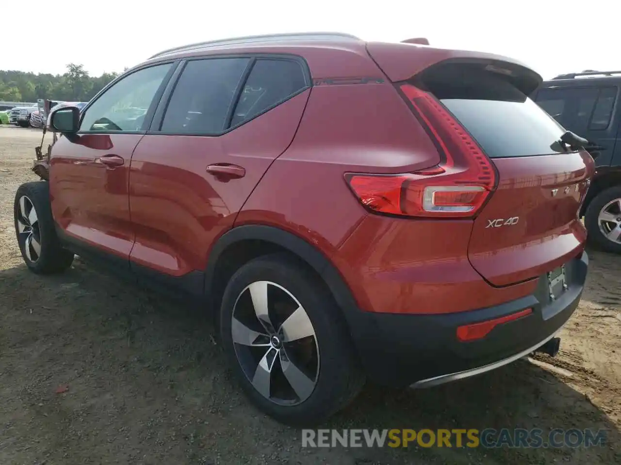 3 Photograph of a damaged car YV4162XZ8K2008368 VOLVO XC40 2019