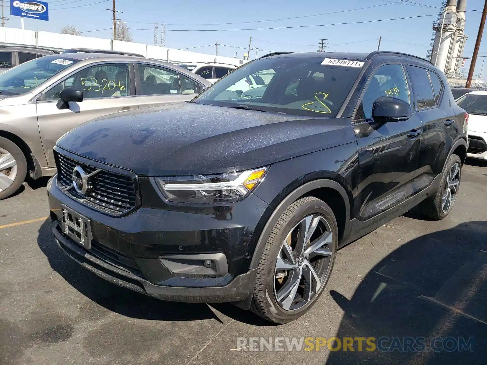 2 Photograph of a damaged car YV4162XZ8K2018446 VOLVO XC40 2019