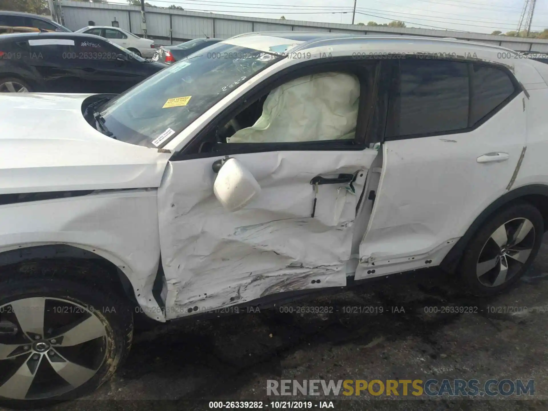 6 Photograph of a damaged car YV4162XZ9K2012882 VOLVO XC40 2019