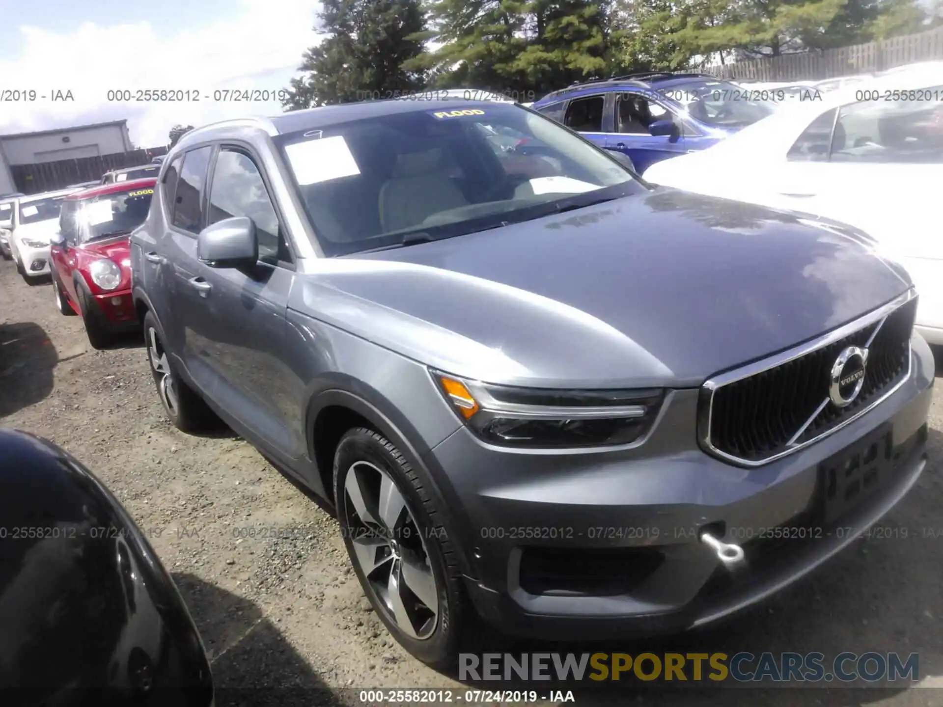 1 Photograph of a damaged car YV4162XZ9K2021355 VOLVO XC40 2019