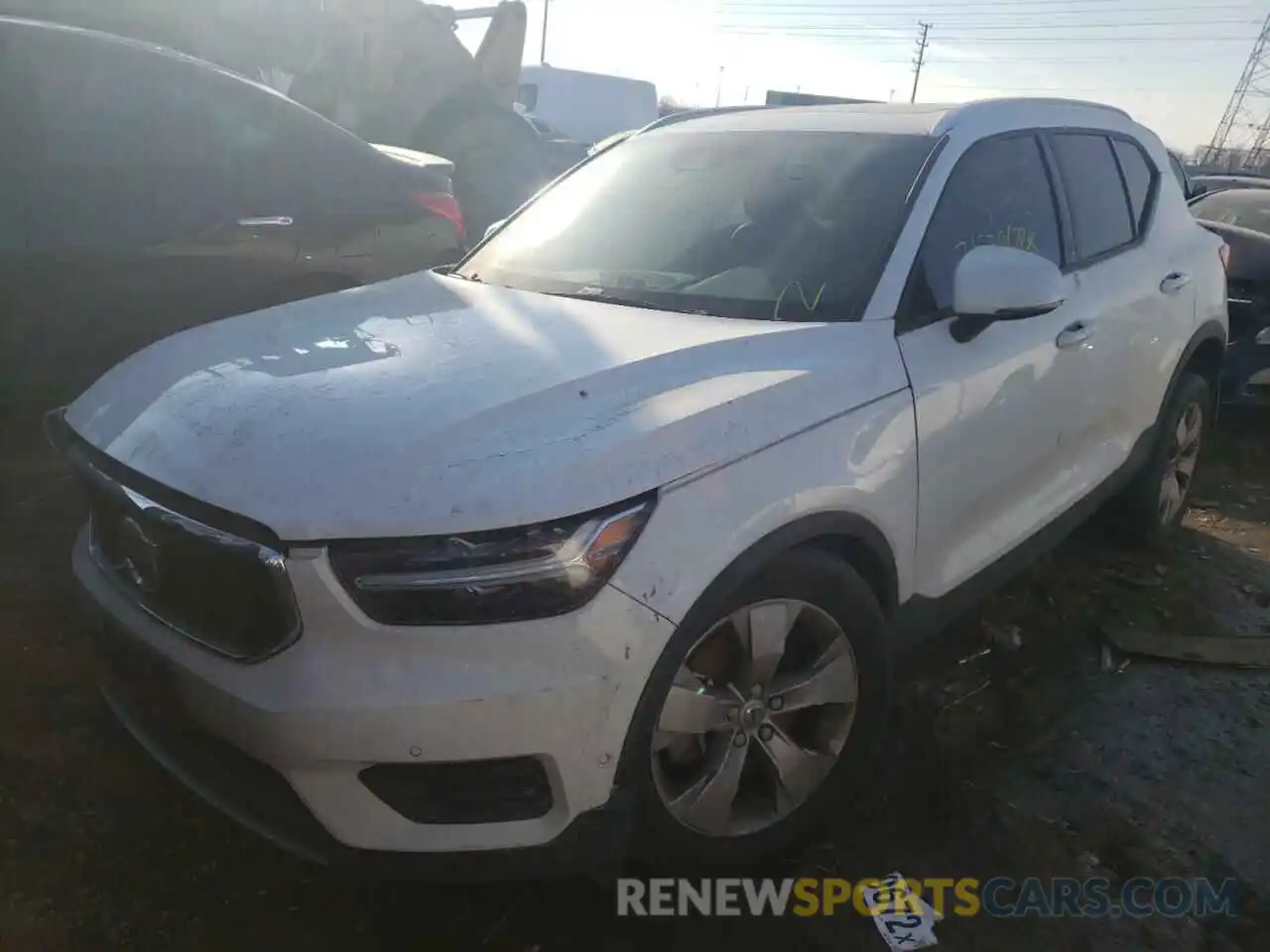 2 Photograph of a damaged car YV4162XZXK2006220 VOLVO XC40 2019