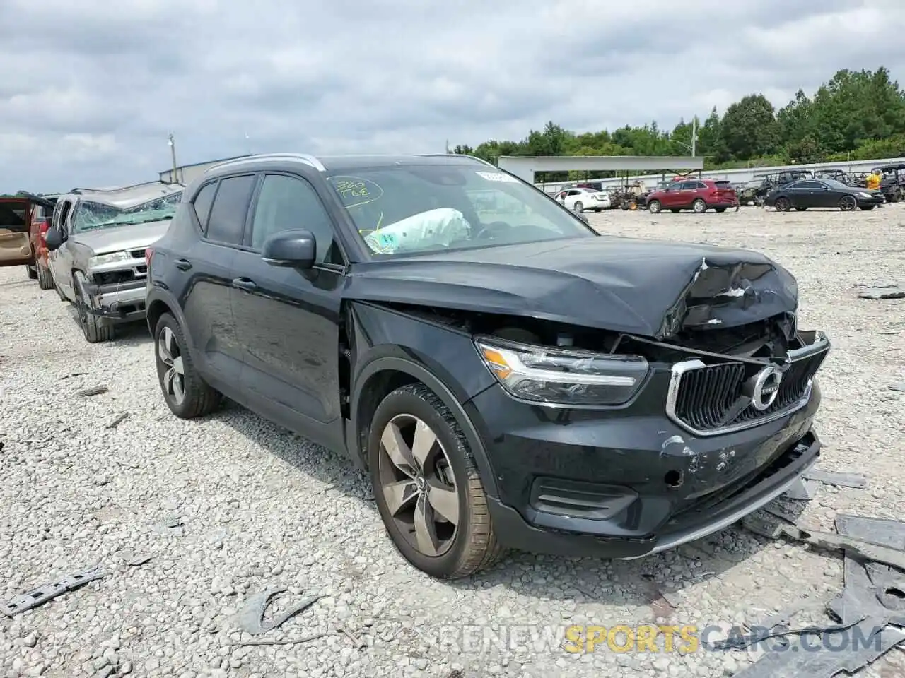 1 Фотография поврежденного автомобиля YV4162XZXK2013202 VOLVO XC40 2019