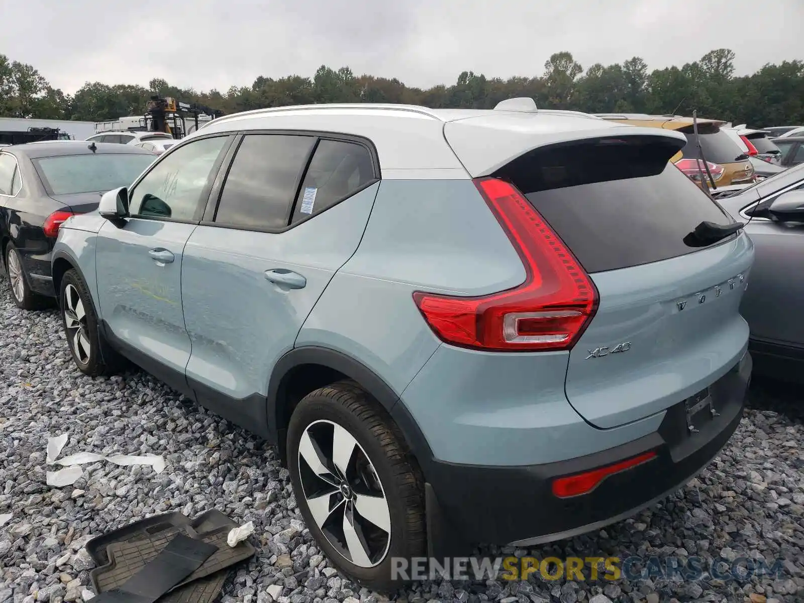 3 Photograph of a damaged car YV4162XZXK2015130 VOLVO XC40 2019