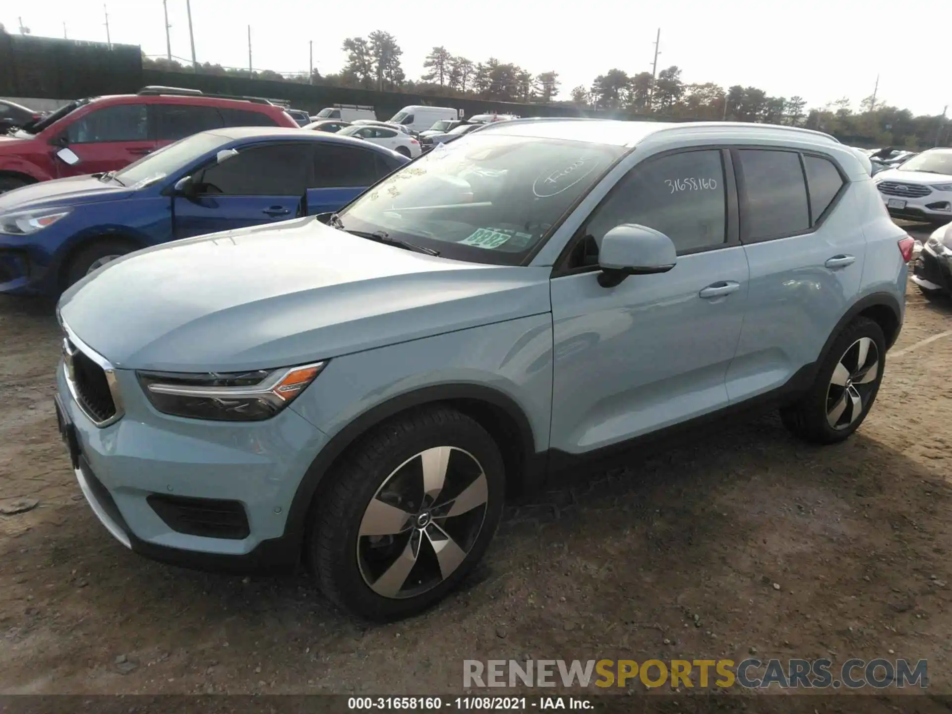 2 Photograph of a damaged car YV4162XZXK2016598 VOLVO XC40 2019