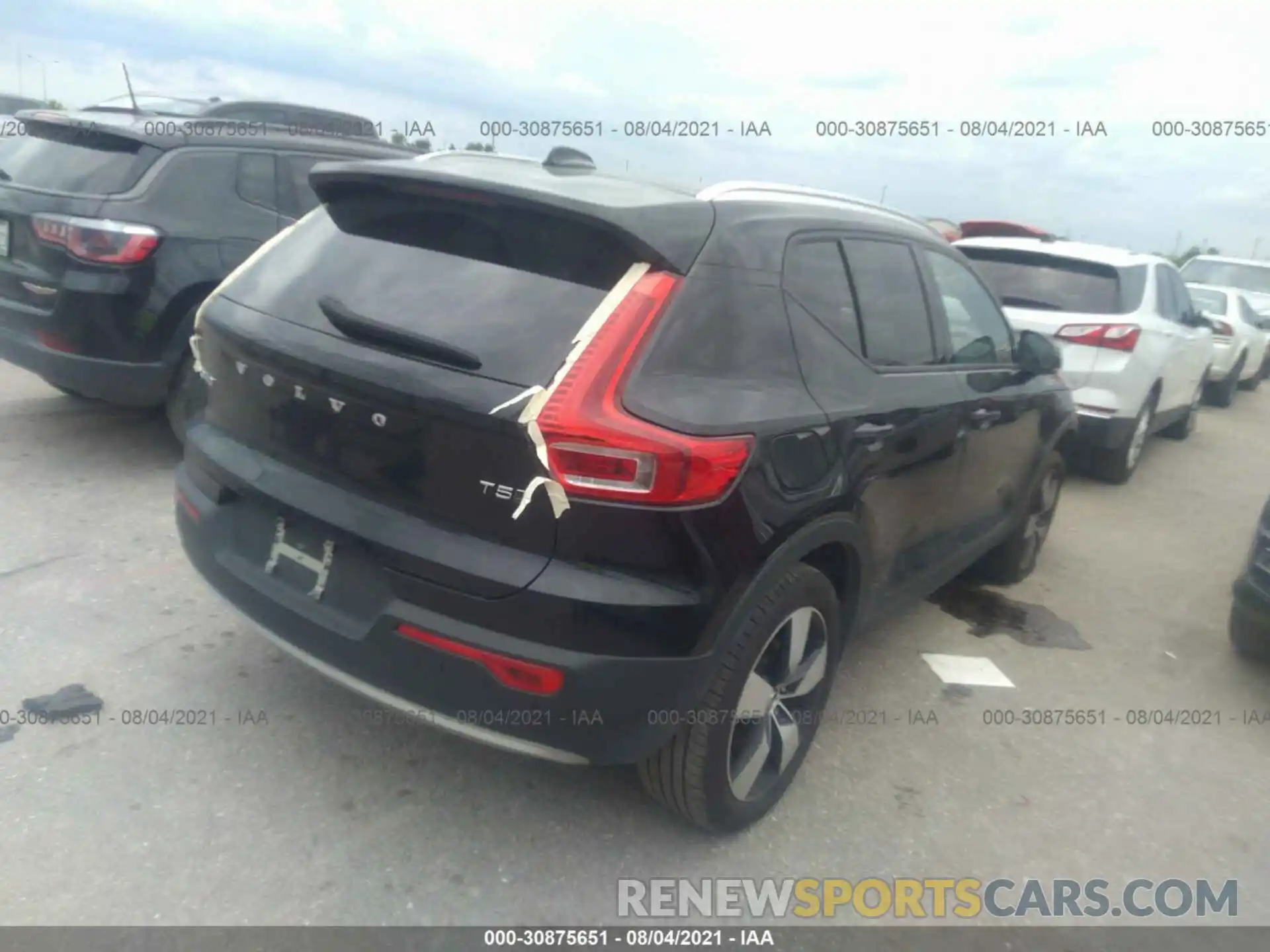 4 Фотография поврежденного автомобиля YV4162XZXK2019212 VOLVO XC40 2019