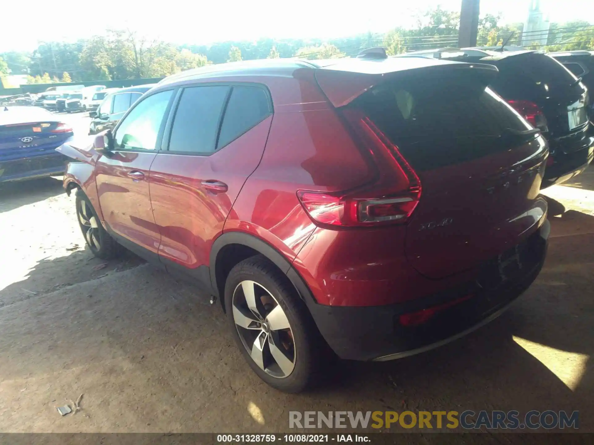 3 Photograph of a damaged car YV4AC2HK0K2050768 VOLVO XC40 2019