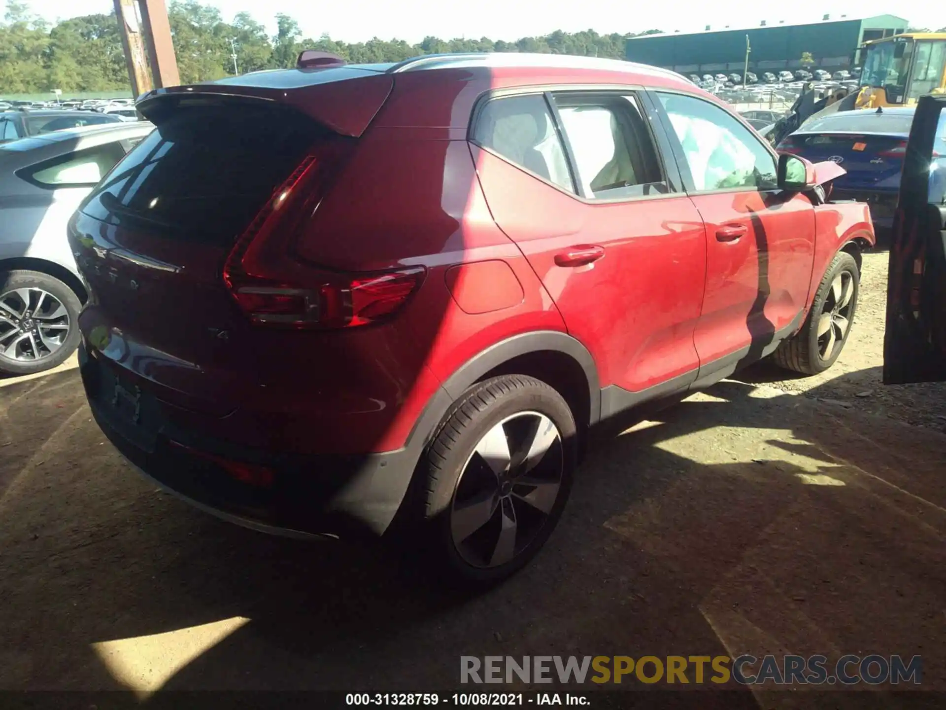 4 Photograph of a damaged car YV4AC2HK0K2050768 VOLVO XC40 2019