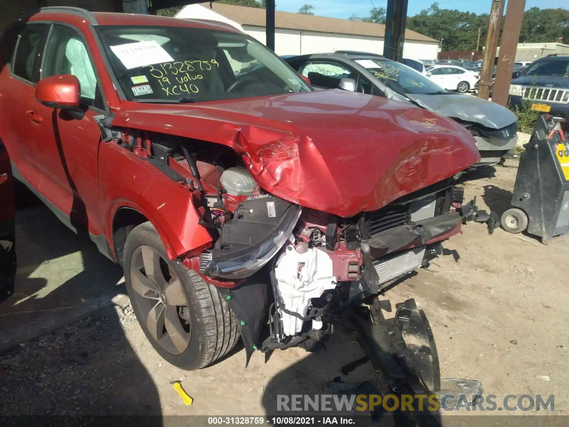 6 Photograph of a damaged car YV4AC2HK0K2050768 VOLVO XC40 2019