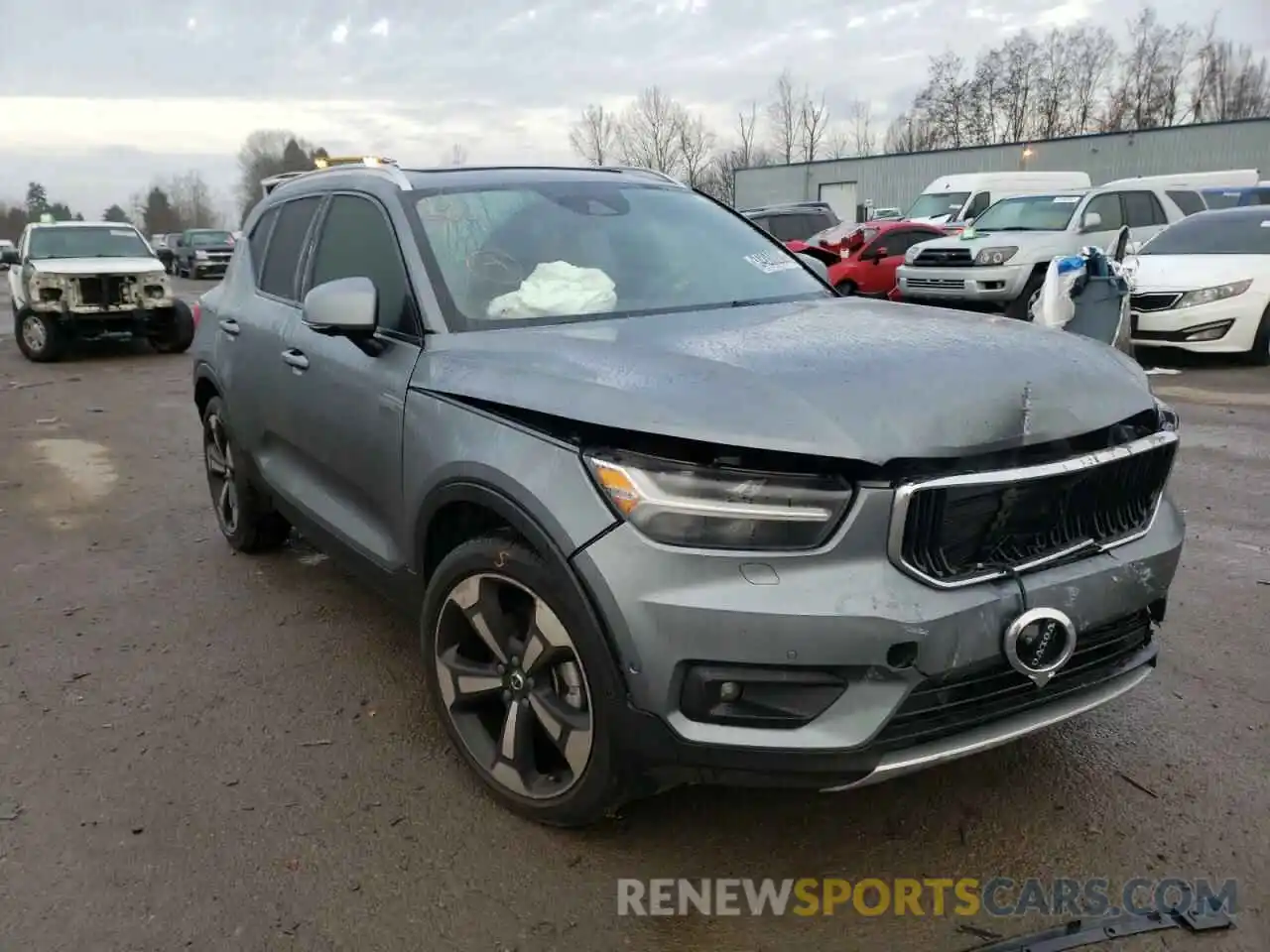 1 Photograph of a damaged car YV4AC2HK1K2152113 VOLVO XC40 2019