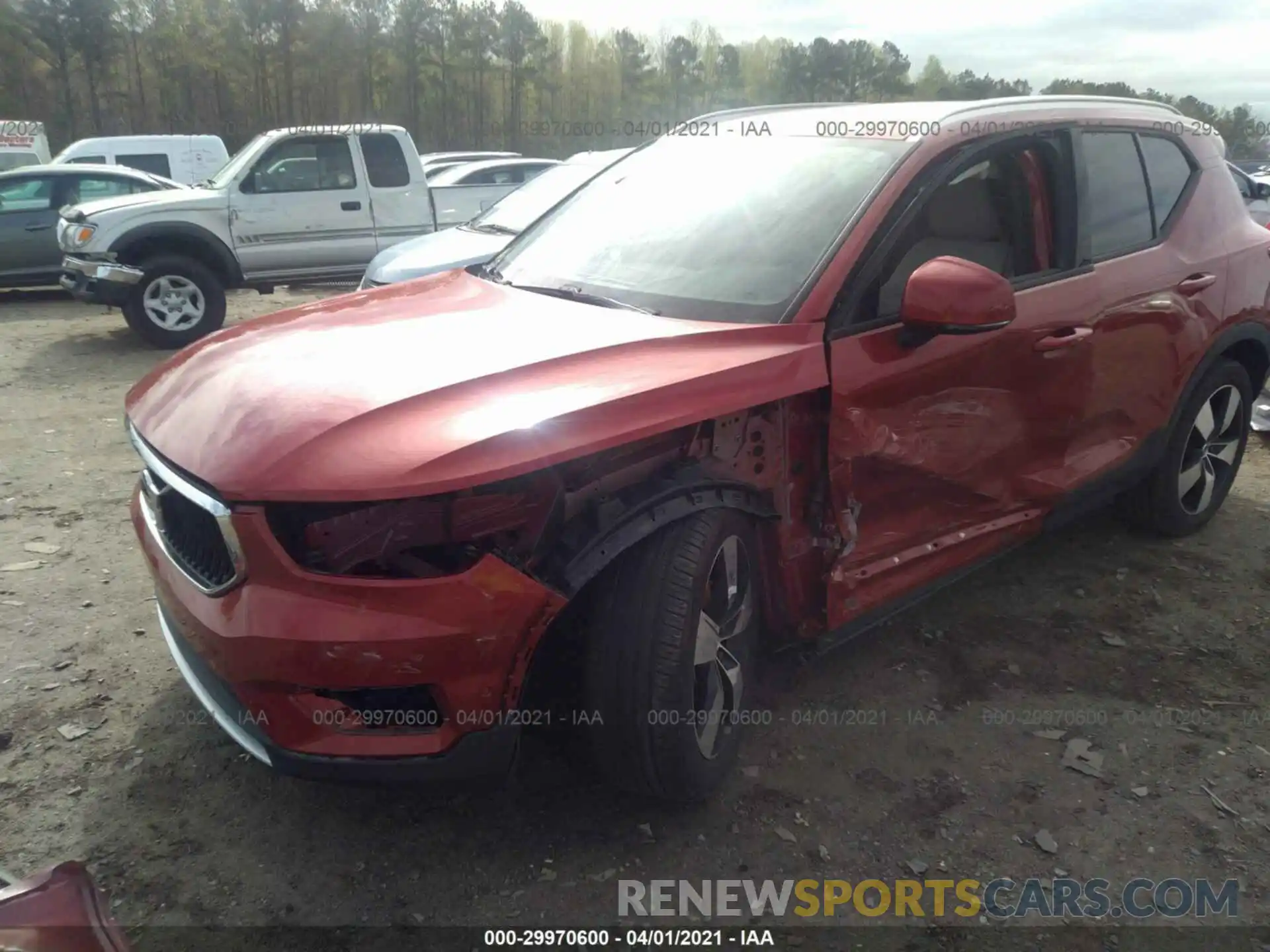 6 Photograph of a damaged car YV4AC2HK2K2049119 VOLVO XC40 2019