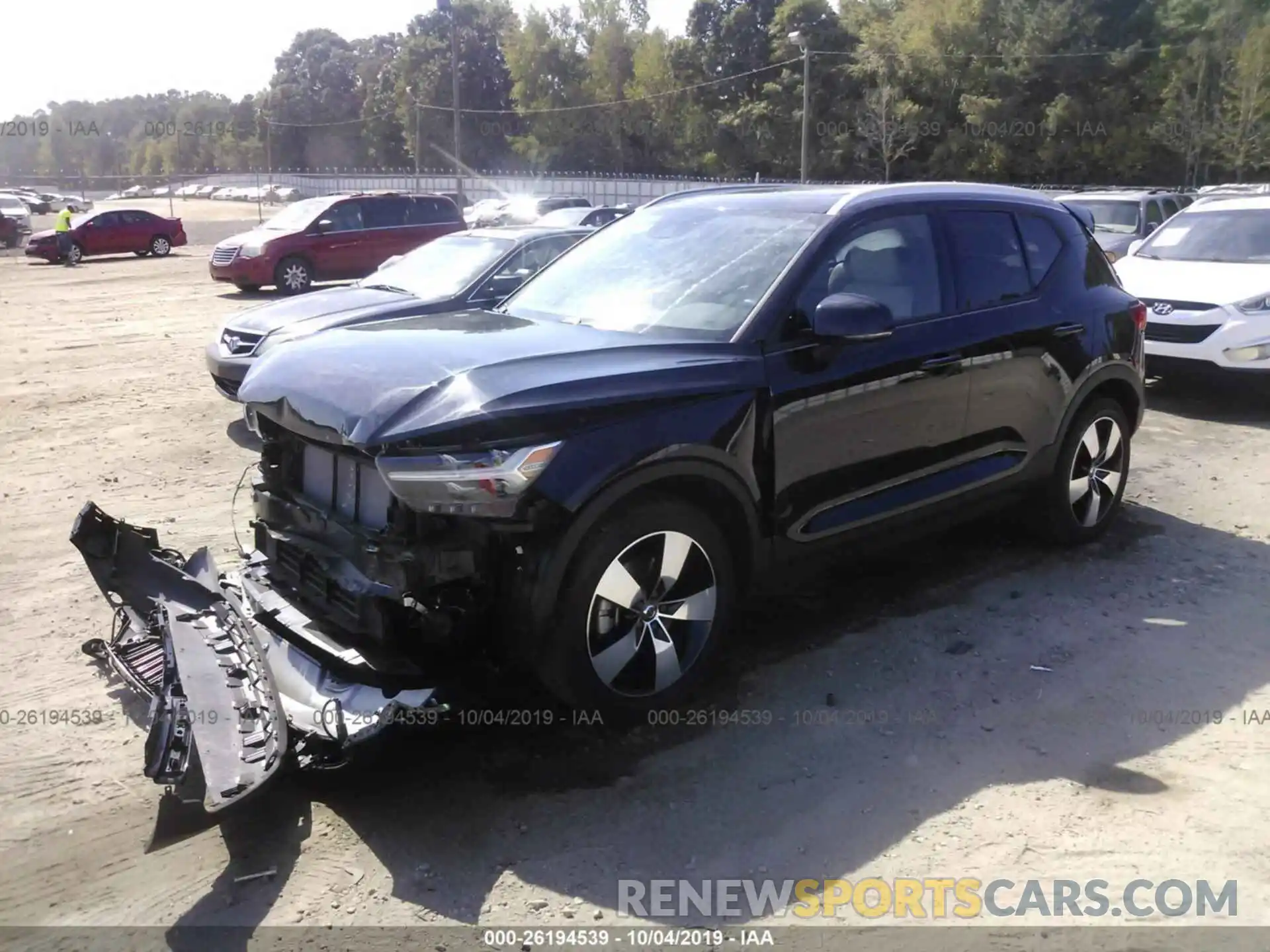 2 Photograph of a damaged car YV4AC2HK2K2124062 VOLVO XC40 2019