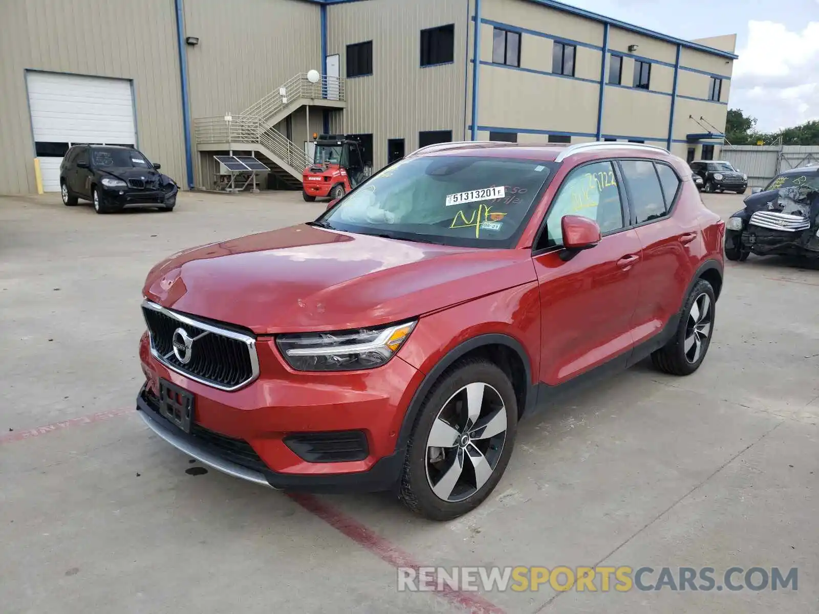 2 Photograph of a damaged car YV4AC2HK3K2053499 VOLVO XC40 2019