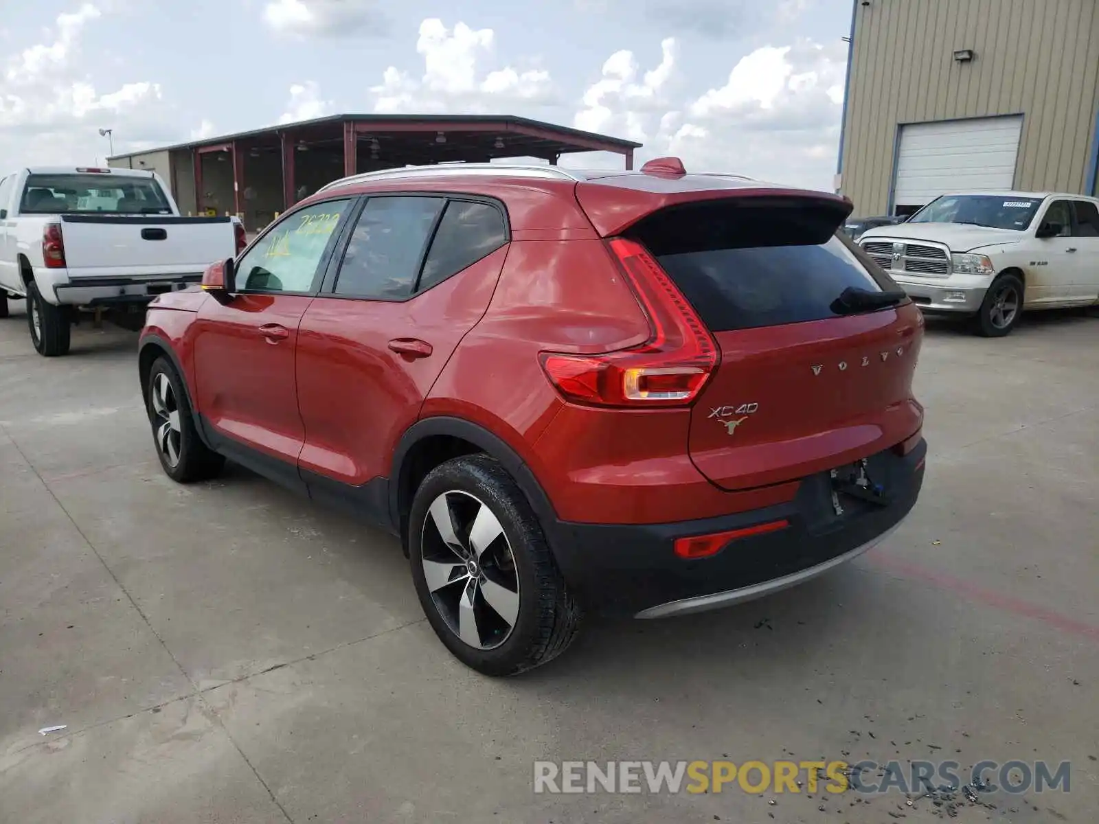 3 Photograph of a damaged car YV4AC2HK3K2053499 VOLVO XC40 2019