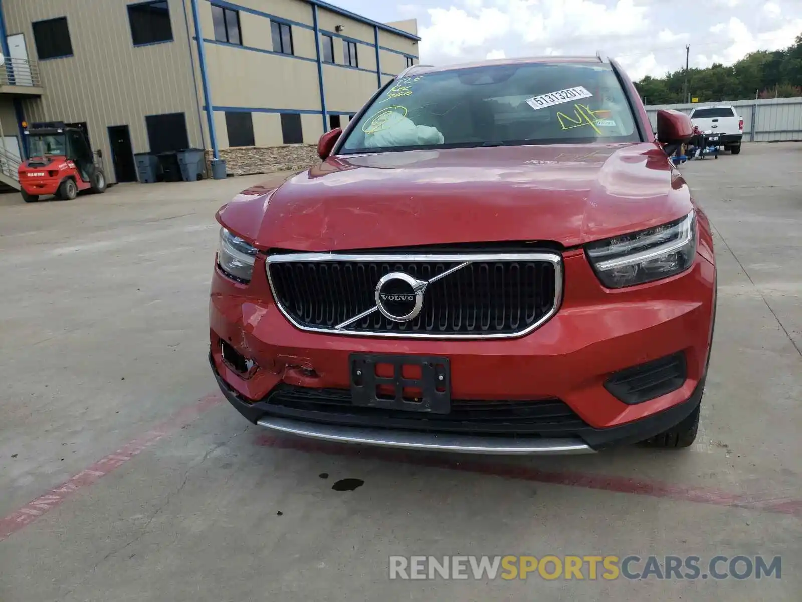 9 Photograph of a damaged car YV4AC2HK3K2053499 VOLVO XC40 2019