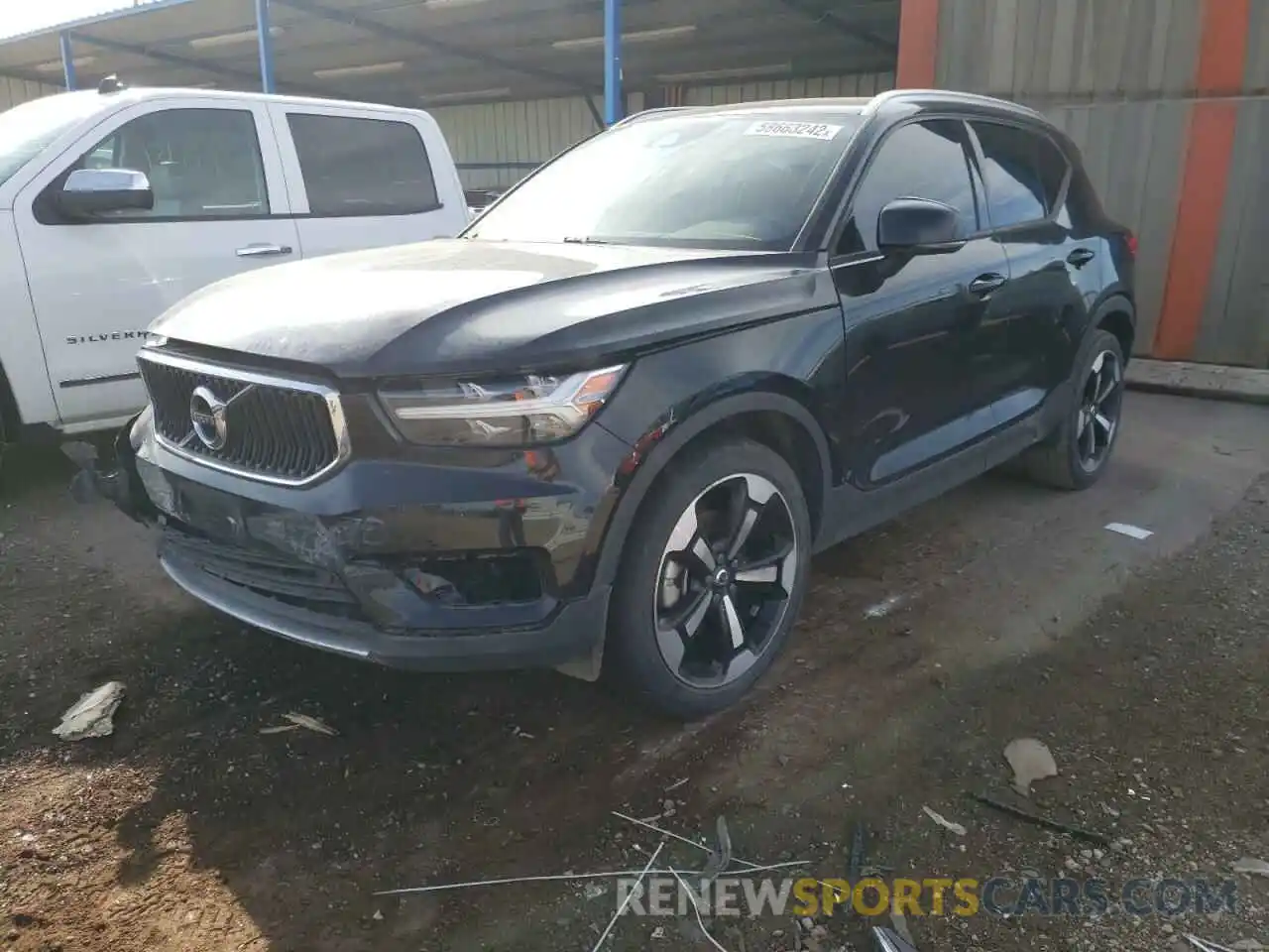 2 Photograph of a damaged car YV4AC2HK3K2075888 VOLVO XC40 2019