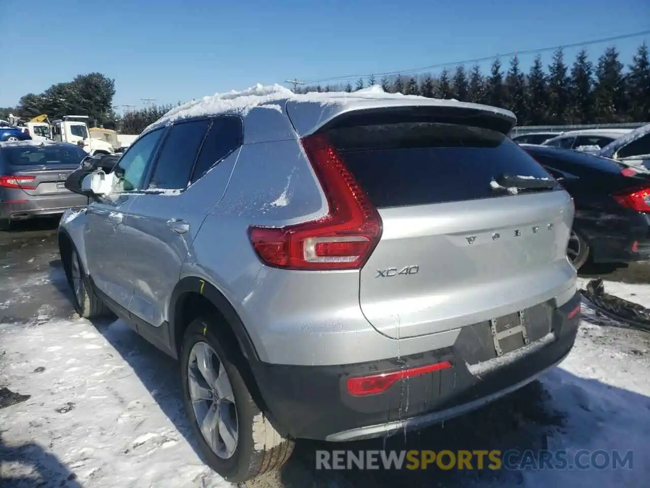 3 Photograph of a damaged car YV4AC2HK8K2050906 VOLVO XC40 2019