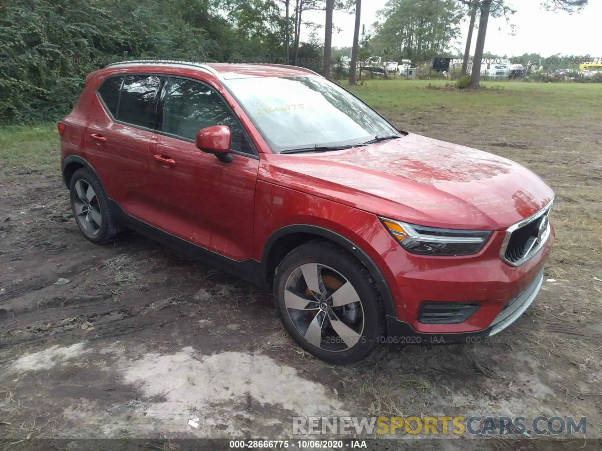 1 Photograph of a damaged car YV4AC2HK9K2055094 VOLVO XC40 2019