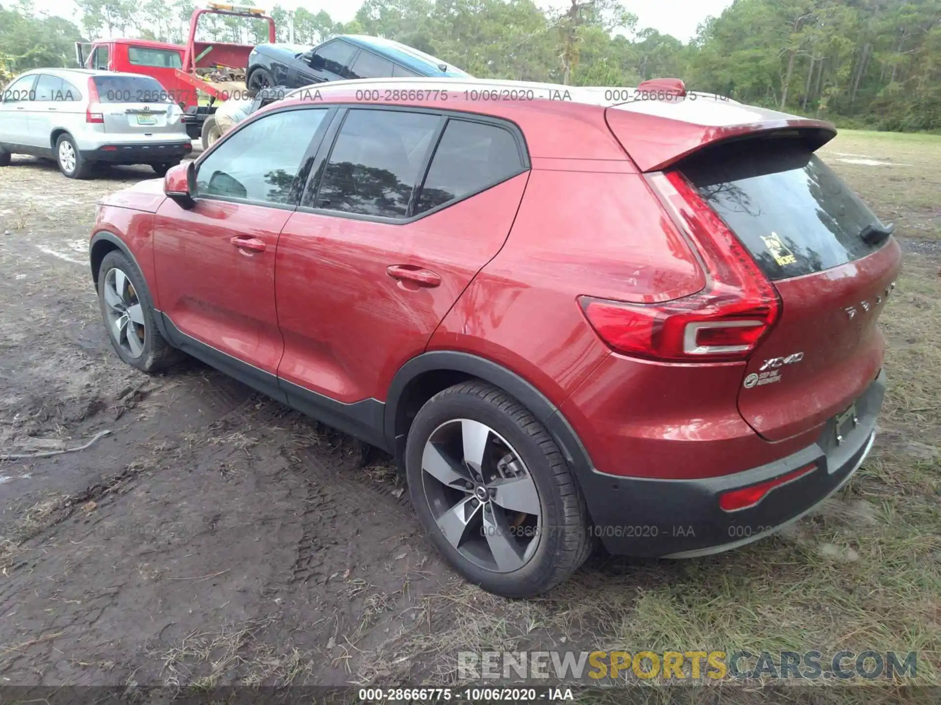 3 Photograph of a damaged car YV4AC2HK9K2055094 VOLVO XC40 2019