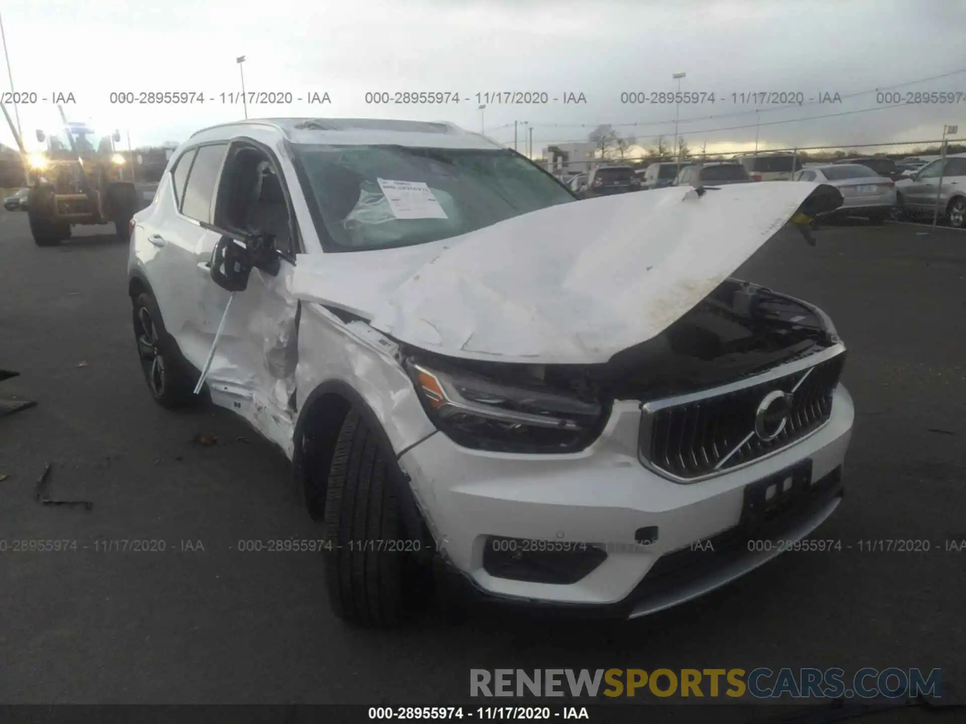 1 Photograph of a damaged car YV4AC2HL5K2068949 VOLVO XC40 2019