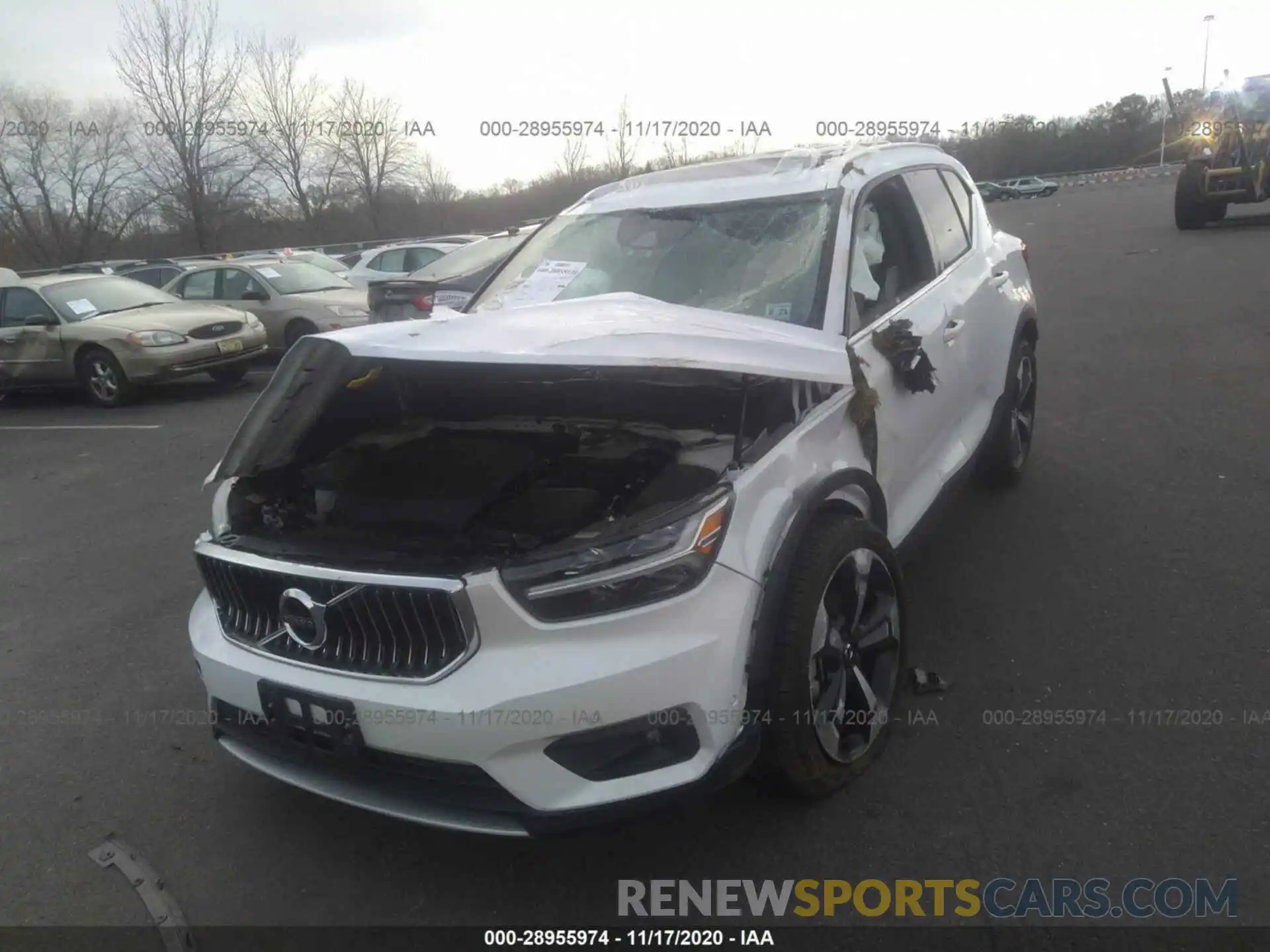 2 Photograph of a damaged car YV4AC2HL5K2068949 VOLVO XC40 2019