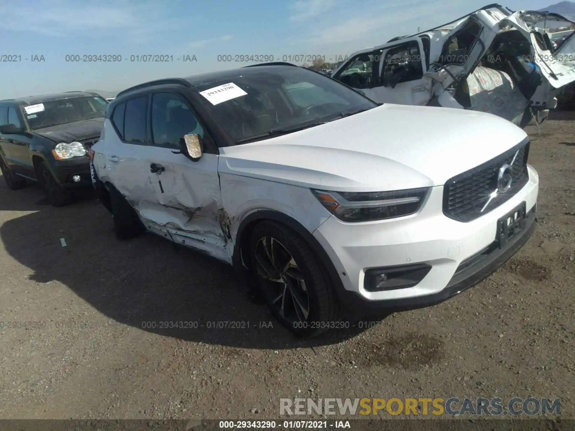 1 Photograph of a damaged car YV4AC2HM5K2057135 VOLVO XC40 2019