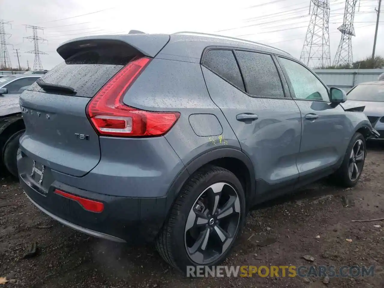 4 Photograph of a damaged car YV4162UK6L2285092 VOLVO XC40 2020