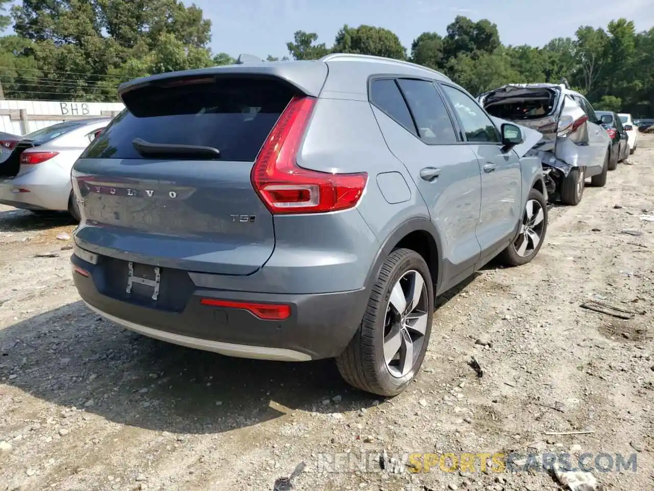 4 Фотография поврежденного автомобиля YV4162UK9L2186895 VOLVO XC40 2020