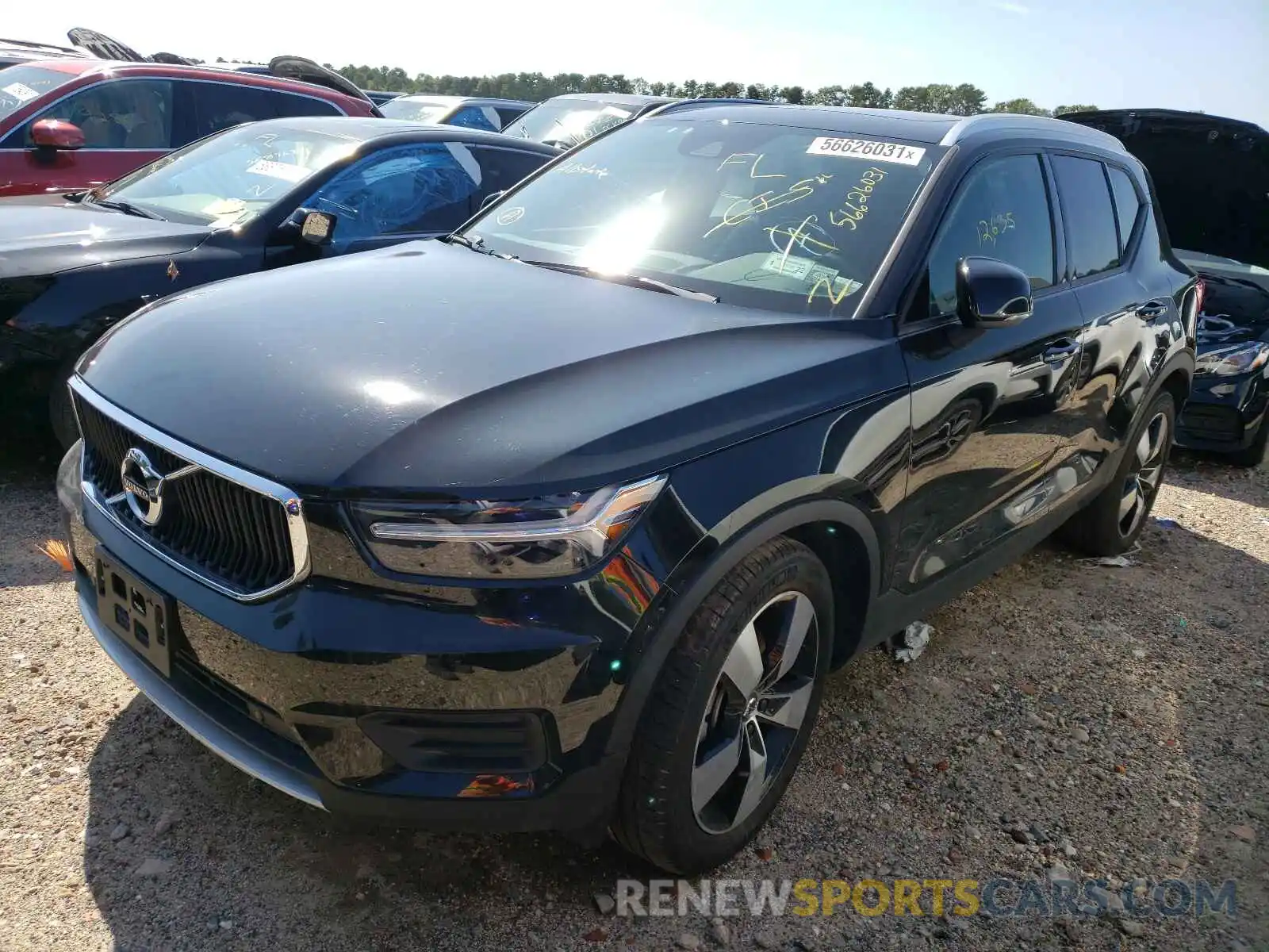 2 Photograph of a damaged car YV4162UK9L2235366 VOLVO XC40 2020