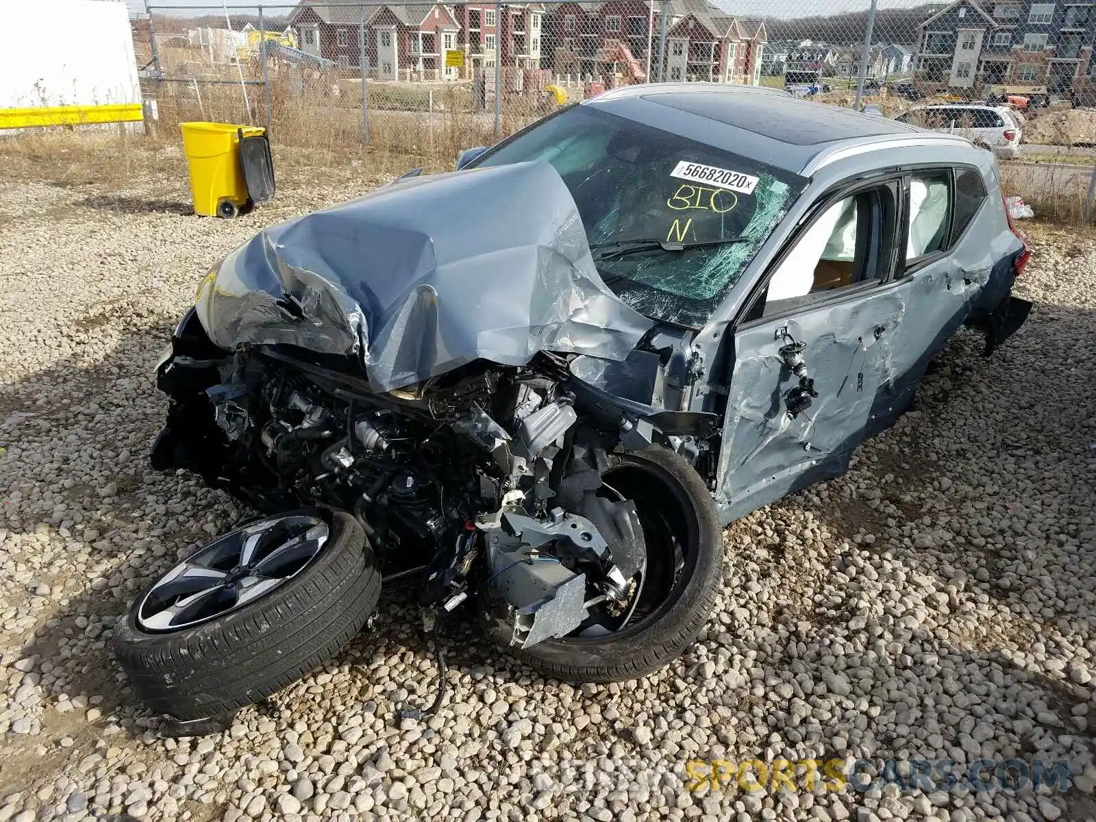 2 Фотография поврежденного автомобиля YV4162UK9L2316562 VOLVO XC40 2020