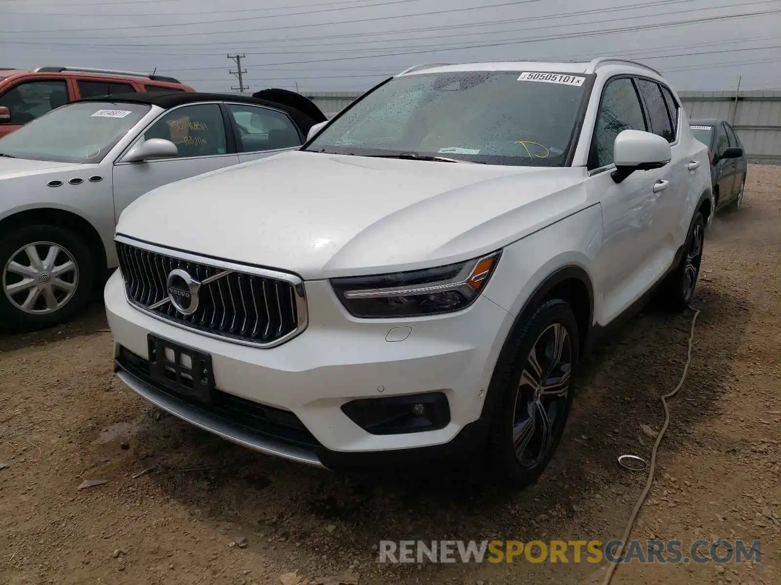 2 Photograph of a damaged car YV4162UL7L2307206 VOLVO XC40 2020