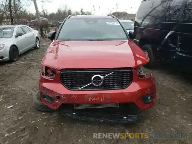 5 Photograph of a damaged car YV4162UM4L2280524 VOLVO XC40 2020