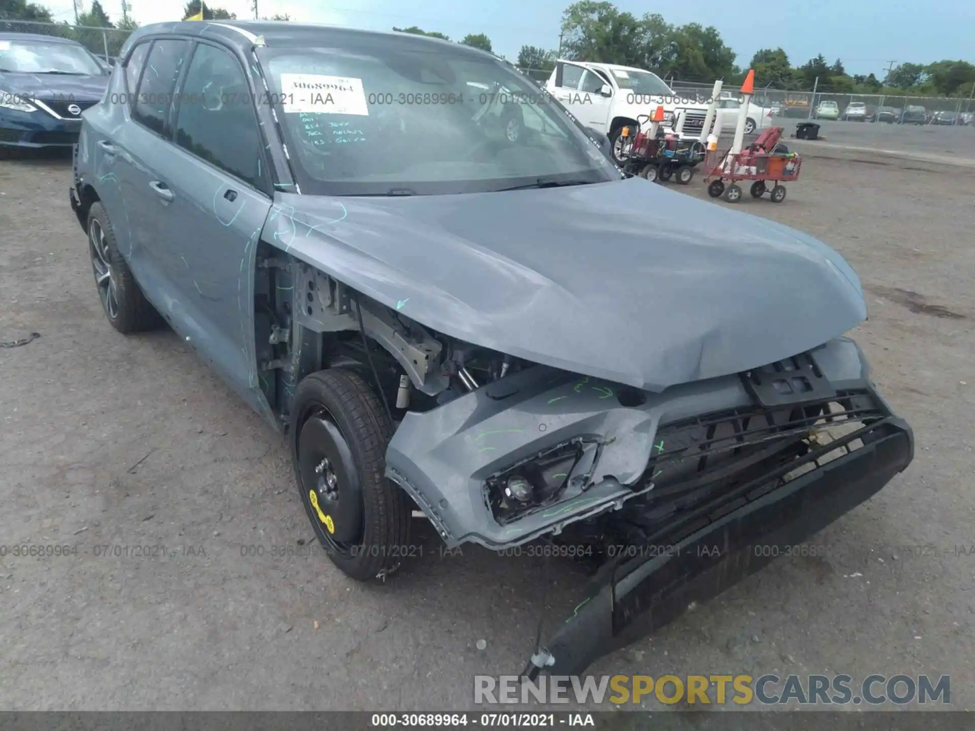 6 Photograph of a damaged car YV4162UM5L2316429 VOLVO XC40 2020