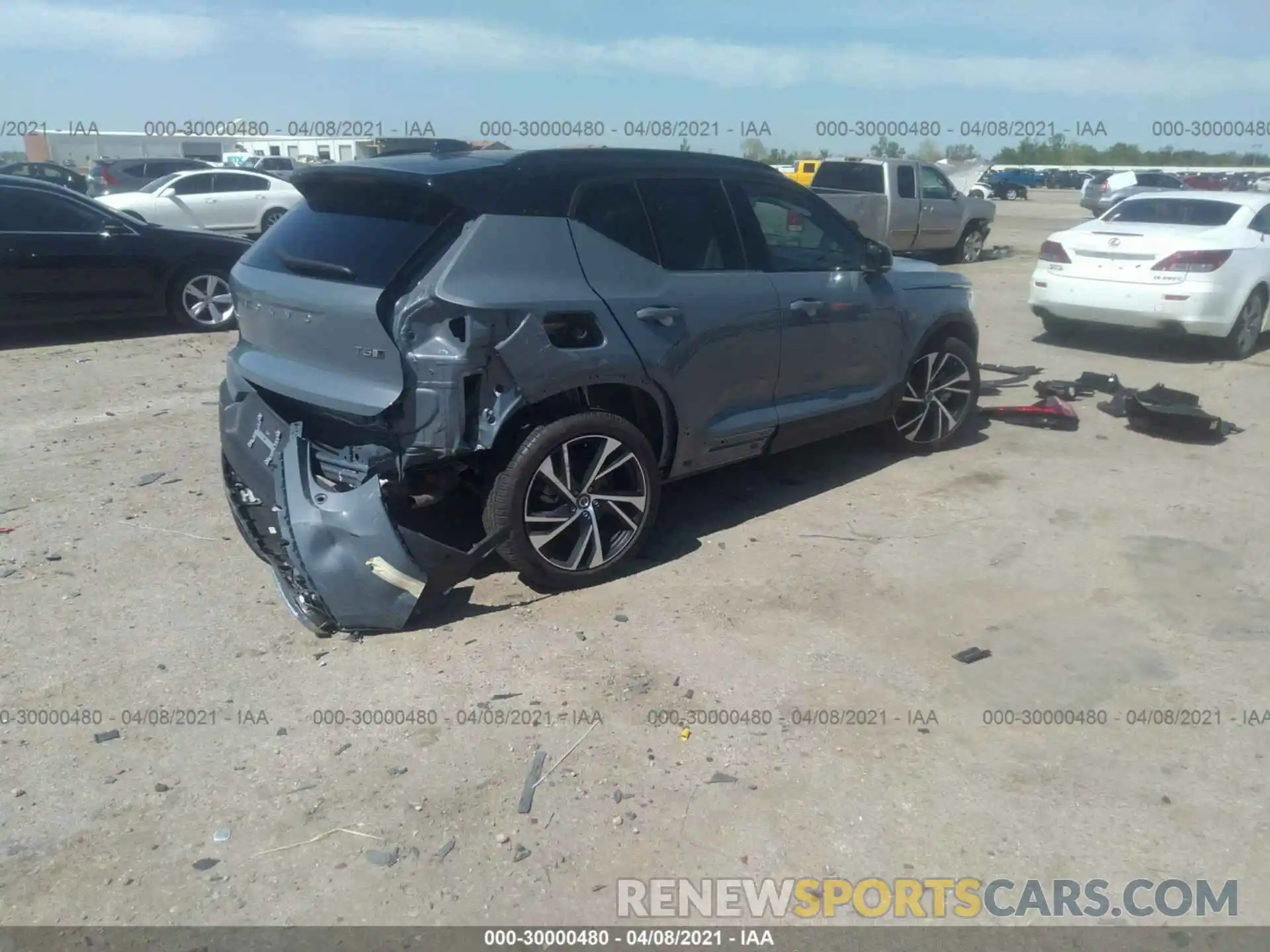 6 Photograph of a damaged car YV4162UMXL2333789 VOLVO XC40 2020