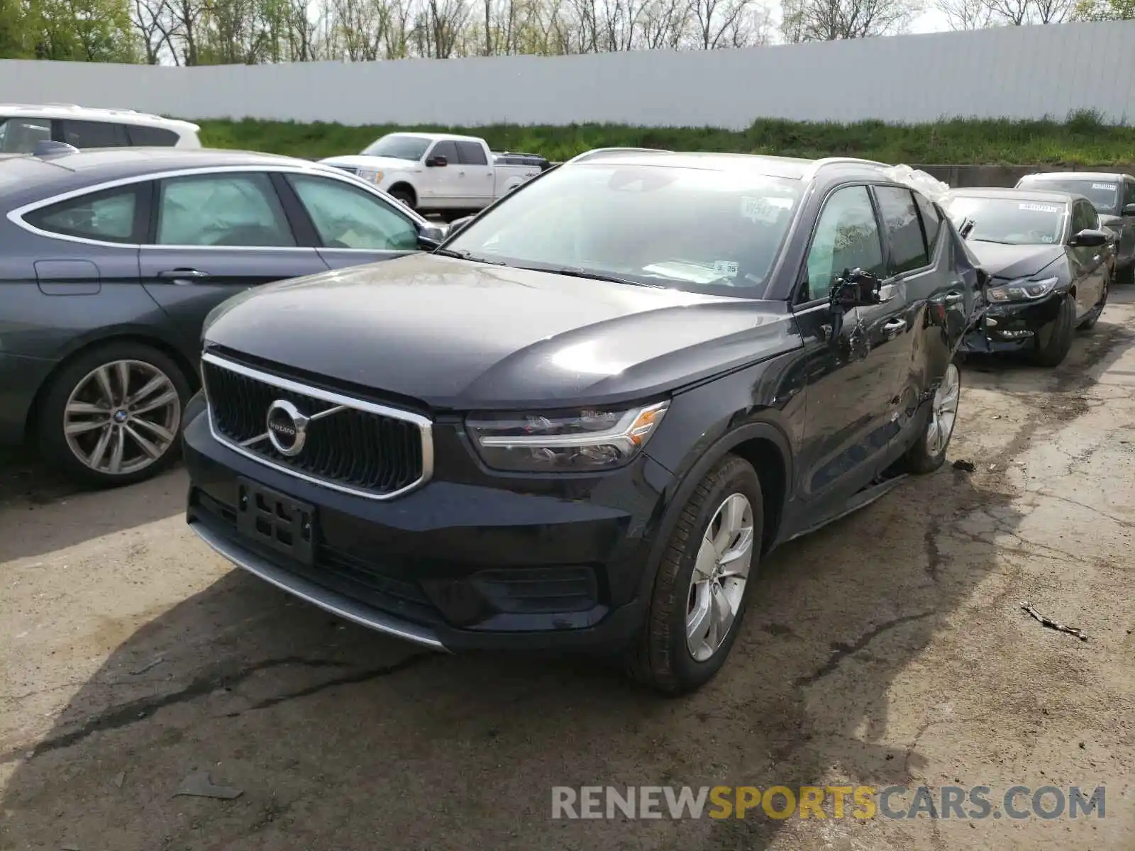 2 Фотография поврежденного автомобиля YV4AC2HK0L2279260 VOLVO XC40 2020