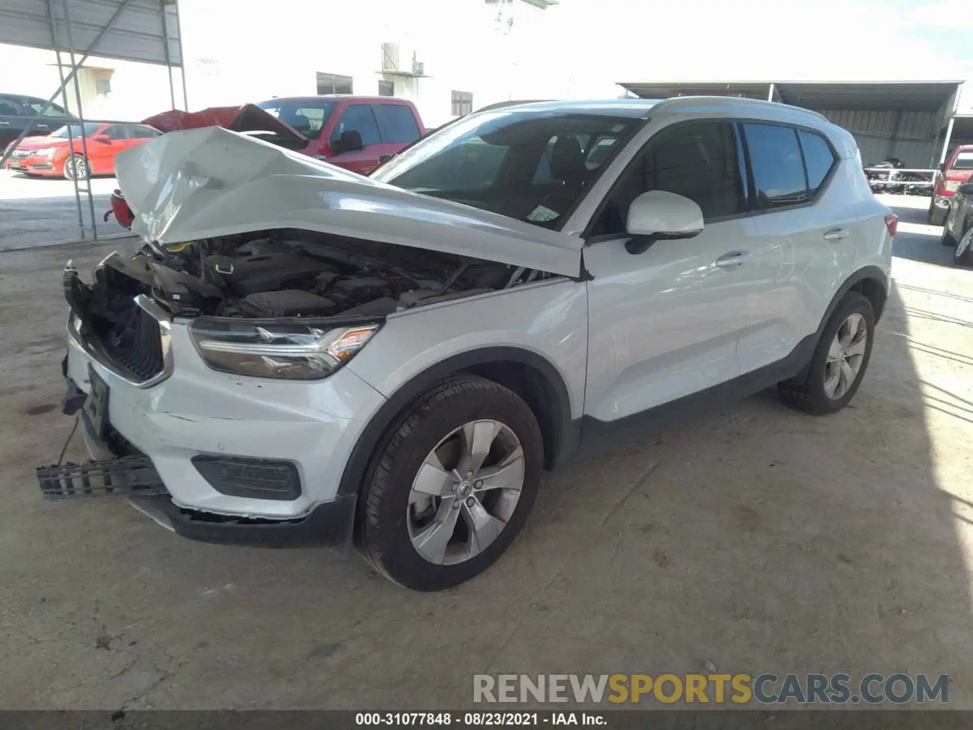 2 Photograph of a damaged car YV4AC2HK2L2171514 VOLVO XC40 2020