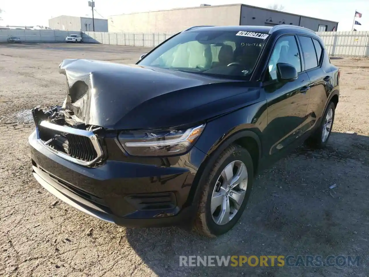 2 Photograph of a damaged car YV4AC2HK6L2326470 VOLVO XC40 2020