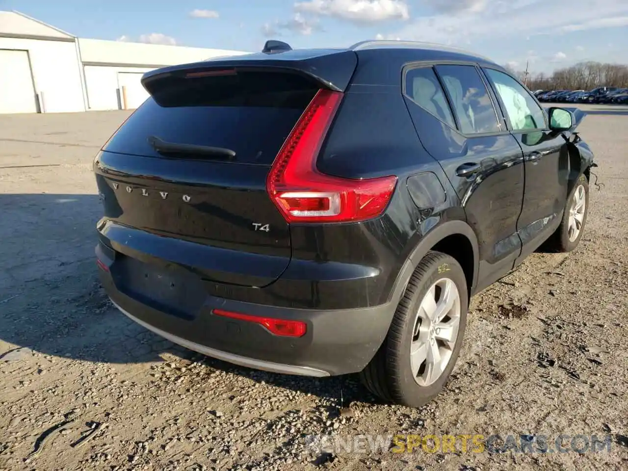 4 Фотография поврежденного автомобиля YV4AC2HK6L2326470 VOLVO XC40 2020