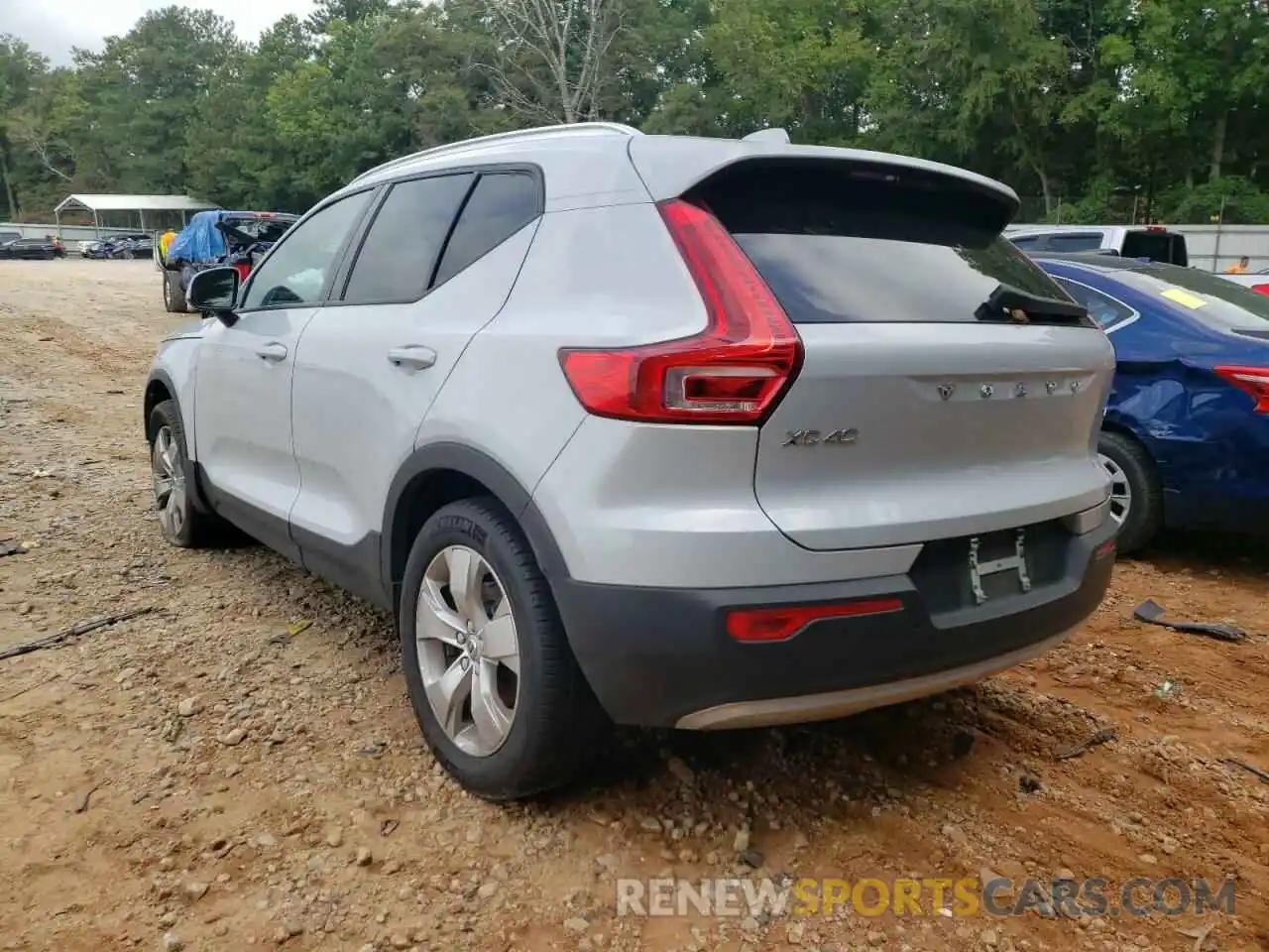 3 Фотография поврежденного автомобиля YV4AC2HK7L2224482 VOLVO XC40 2020