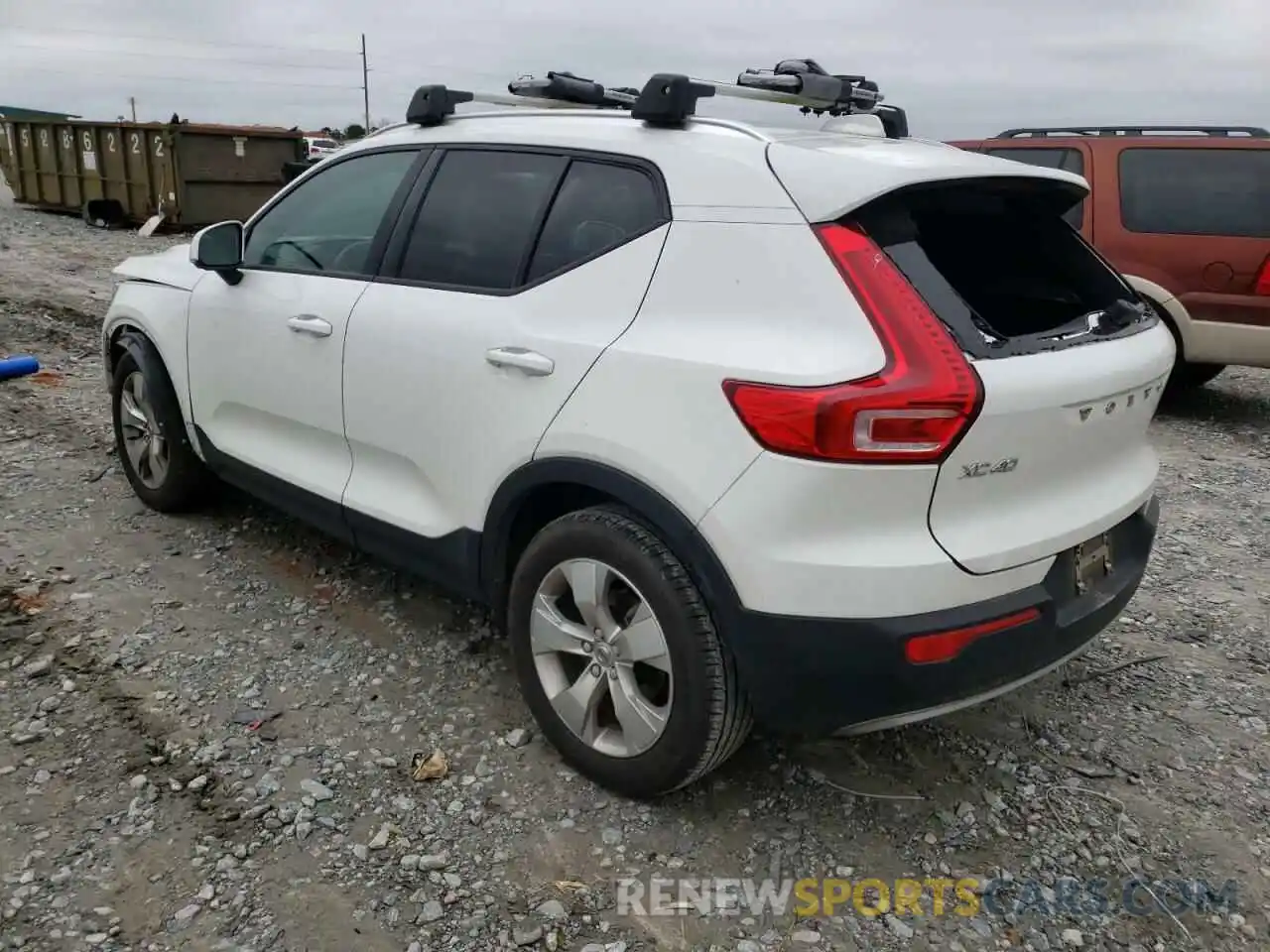 3 Фотография поврежденного автомобиля YV4AC2HK9L2224788 VOLVO XC40 2020