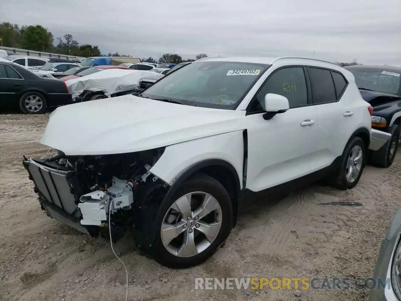 2 Photograph of a damaged car YV4AC2HK9L2224824 VOLVO XC40 2020