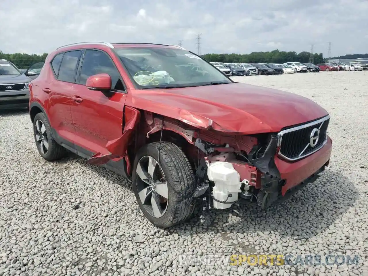 1 Photograph of a damaged car YV4AC2HK9L2282870 VOLVO XC40 2020