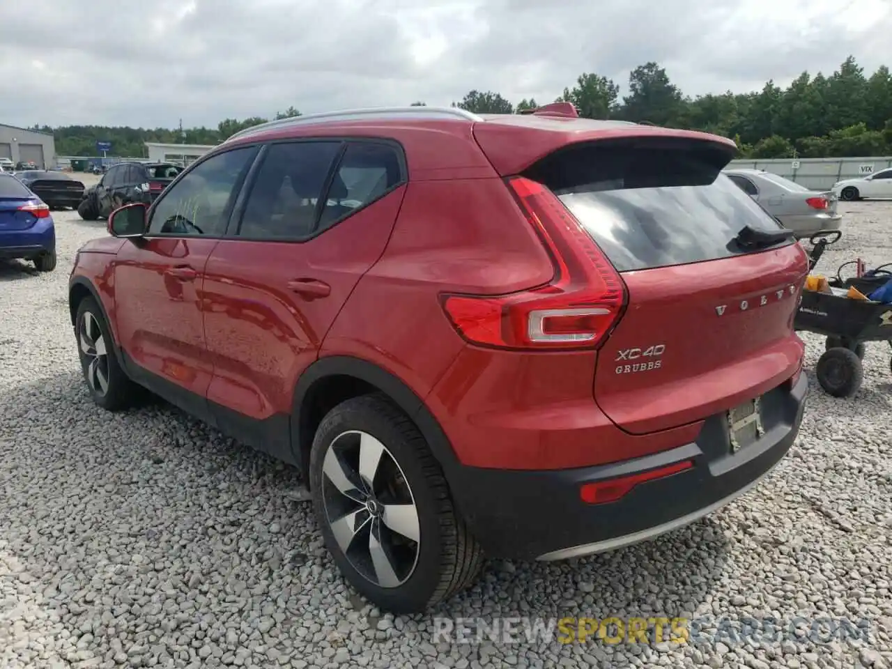 3 Photograph of a damaged car YV4AC2HK9L2282870 VOLVO XC40 2020