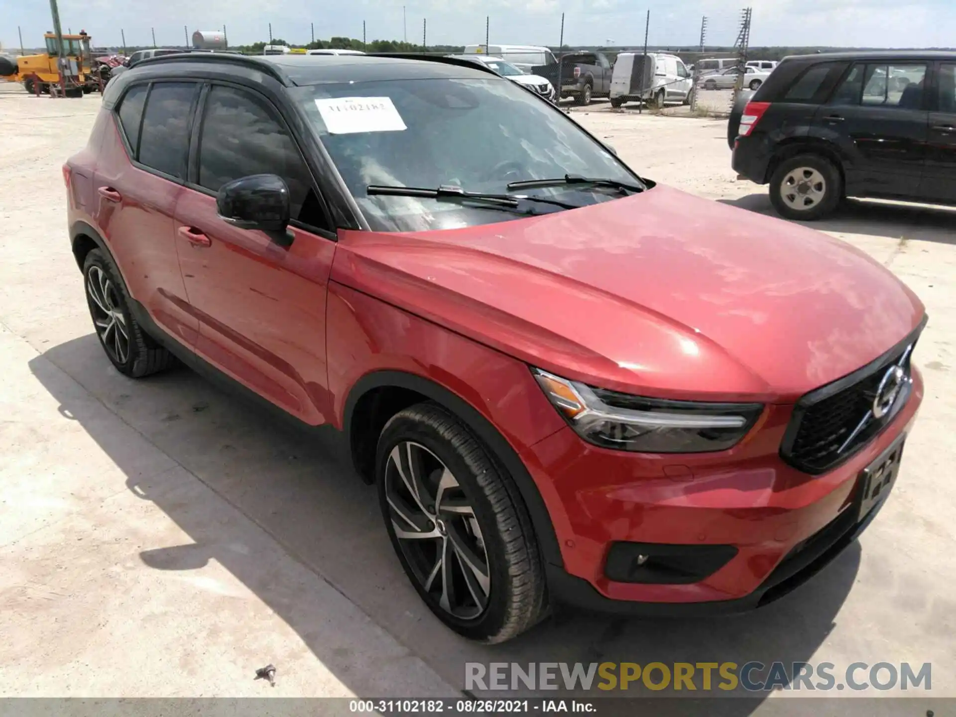 1 Photograph of a damaged car YV4AC2HM7L2346325 VOLVO XC40 2020