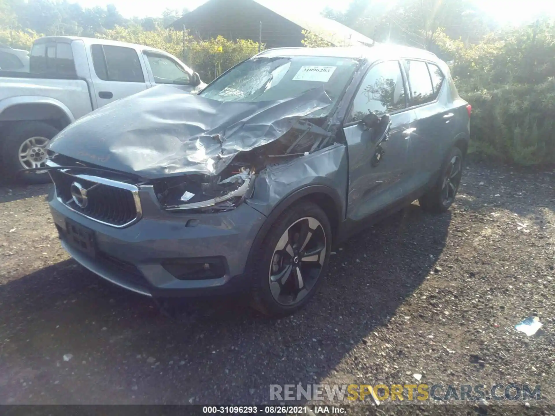 2 Photograph of a damaged car YV4162UK0M2423405 VOLVO XC40 2021