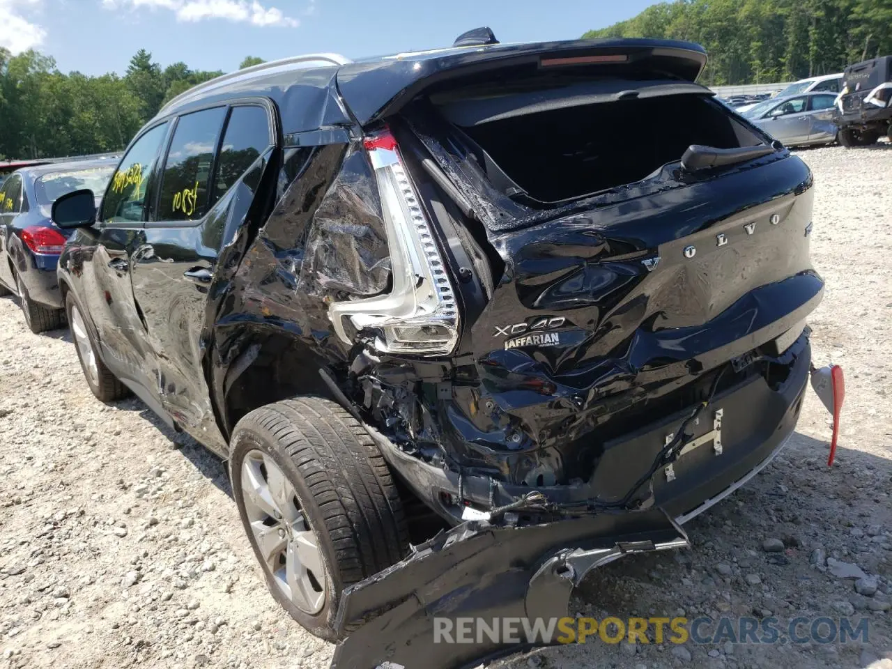 9 Photograph of a damaged car YV4162UK4M2459078 VOLVO XC40 2021