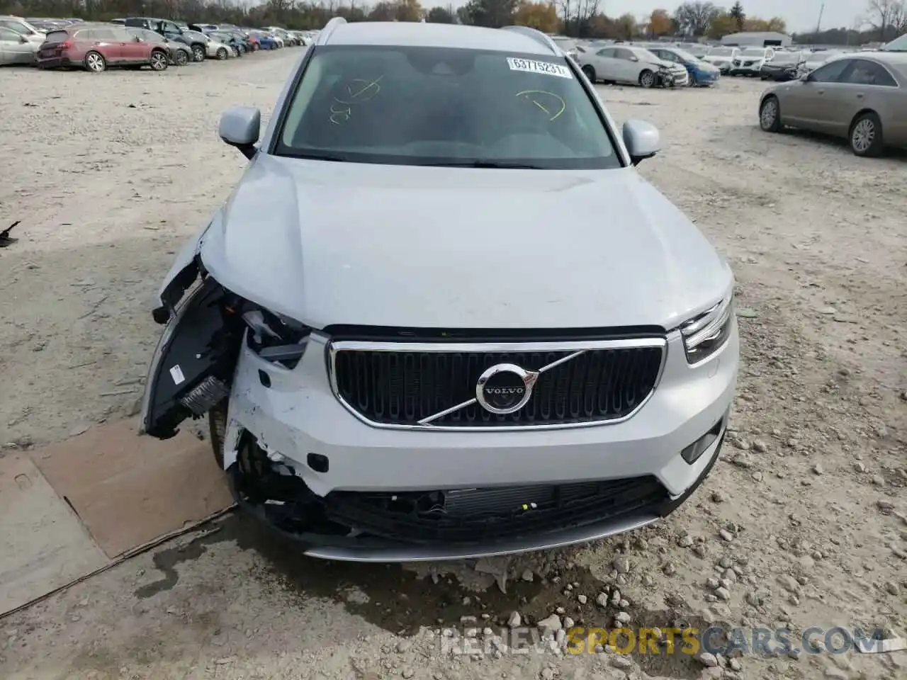 9 Photograph of a damaged car YV4162UK4M2606824 VOLVO XC40 2021