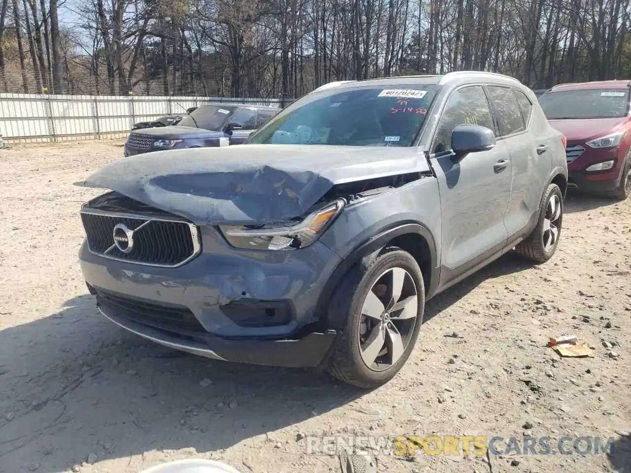 2 Photograph of a damaged car YV4162UK7M2416368 VOLVO XC40 2021