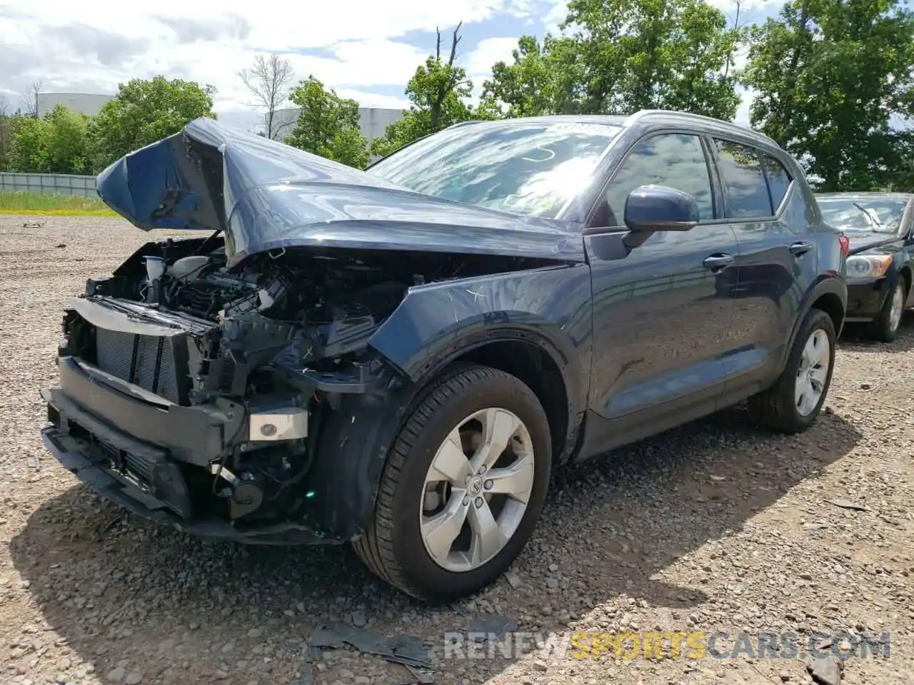 2 Photograph of a damaged car YV4162UKXM2520594 VOLVO XC40 2021