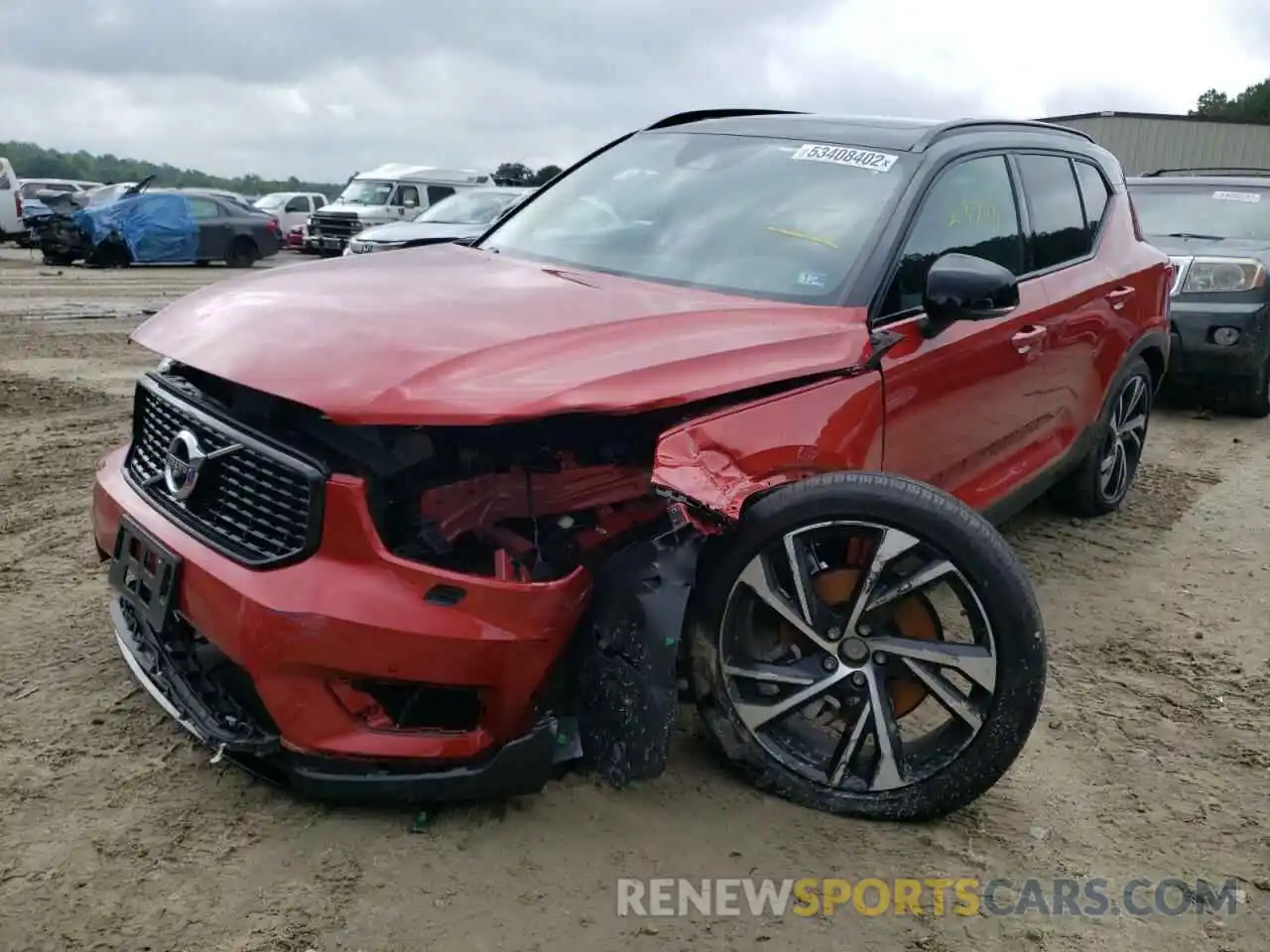 2 Фотография поврежденного автомобиля YV4162UM3M2476360 VOLVO XC40 2021